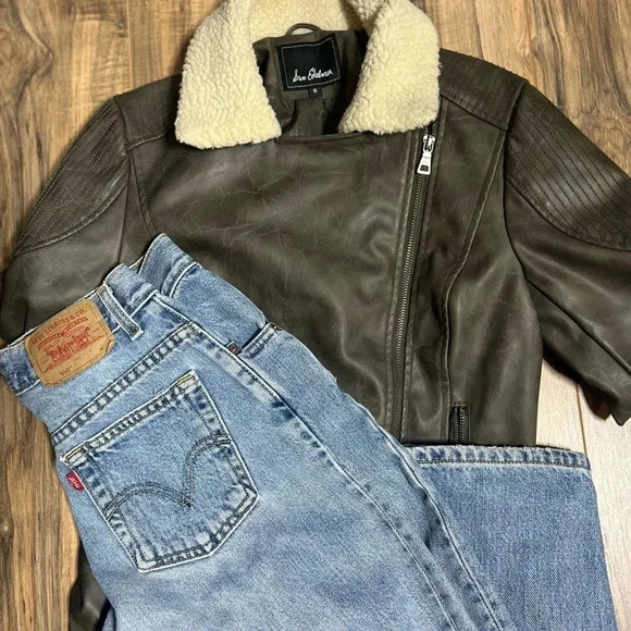 Sam Edelman faux leather jacket - Picture 5 of 7